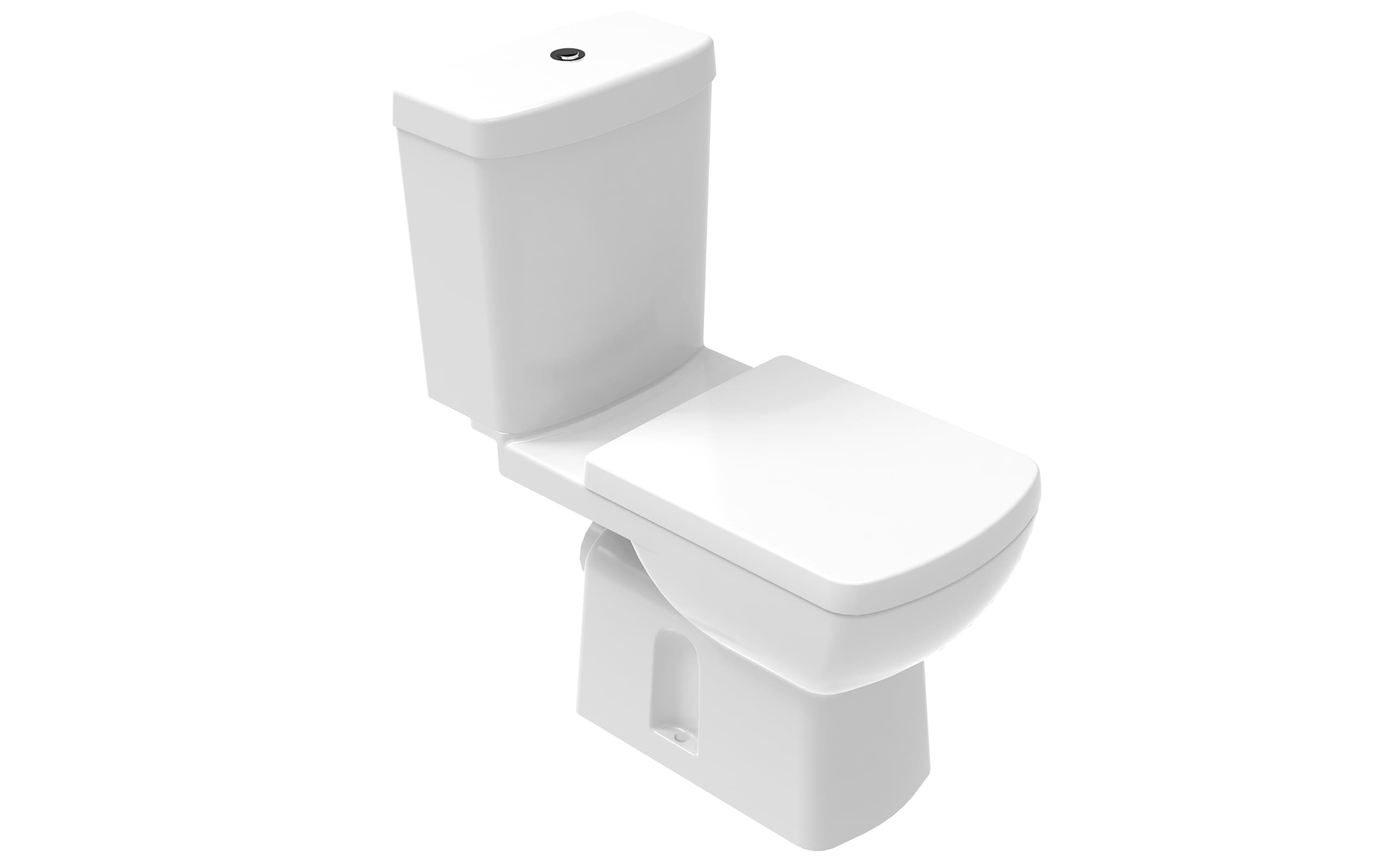 Plaza Arkadan Çıkışlı Klozet + Slim Rezervuar
